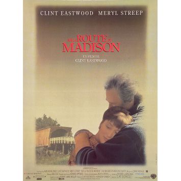 SUR LA ROUTE DE MADISON Affiche de film- 40x54 cm. - 1995/R2000 - Meryl Streep, Clint Eastwood