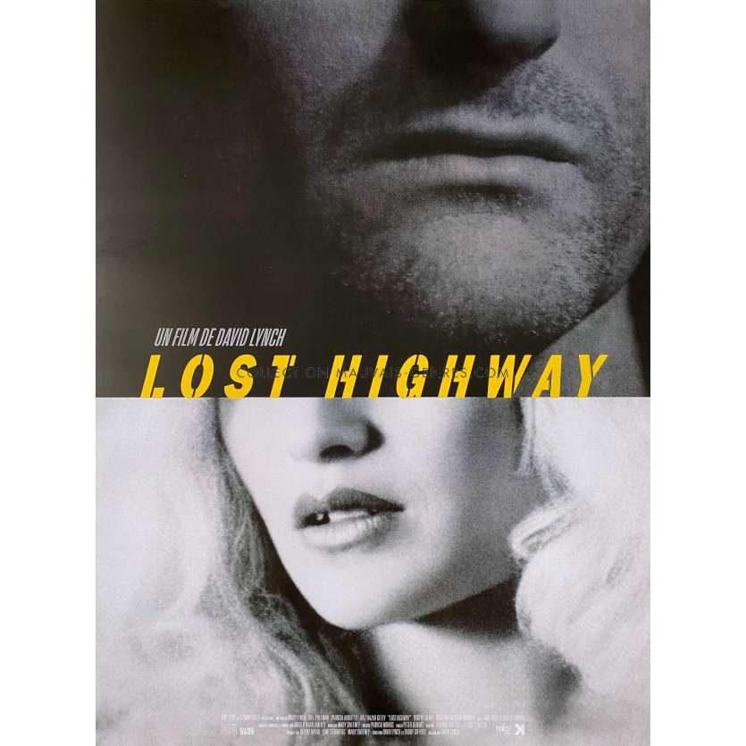 LOST HIGHWAY Movie Poster- 15x21 in. - 1997/R2000 - David Lynch, Patricia Arquette