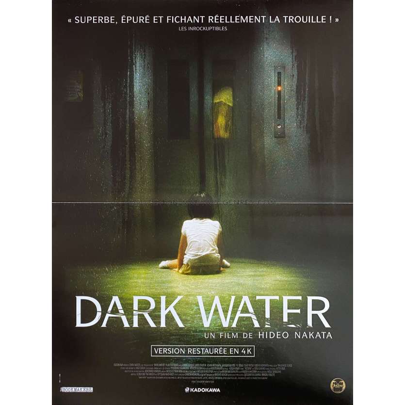 DARK WATER Movie Poster- 15x21 in. - 2002/R2022 - Hideo Nakata, Hitomi Kuroki