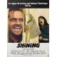 SHINING Affiche de film- 40x54 cm. - 1980 - Jack Nicholson, Stanley Kubrick