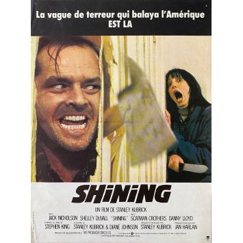 THE SHINING Movie Poster- 15x21 in. - 1980 - Stanley Kubrick, Jack Nicholson