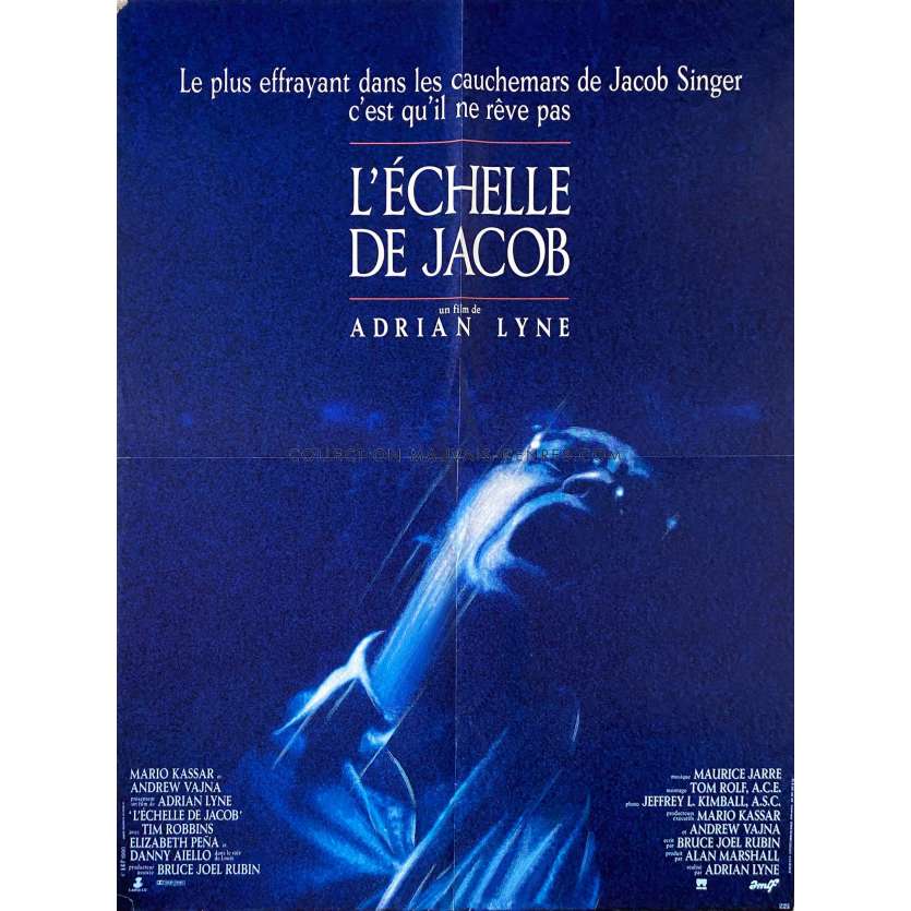 L'ECHELLE DE JACOB Affiche de film- 60x80 cm. - 1990 - Tim Robbins, Adrian Lyne
