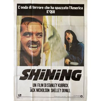 SHINING Affiche de film- 100x140 cm. - 1980 - Jack Nicholson, Stanley Kubrick