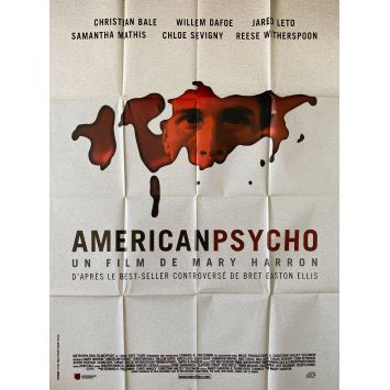 AMERICAN PSYCHO Affiche de film- 120x160 cm. - 2000 - Christian Bale, Mary Harron