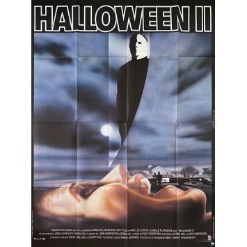 HALLOWEEN II Affiche de film- 120x160 cm. - 1981 - Jamie Lee Curtis, Rick Rosenthal