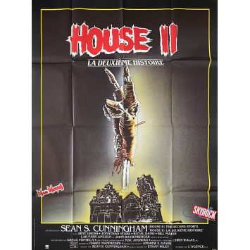 HOUSE II Movie Poster- 47x63 in. - 1987 - Ethan Wiley, Arye Gross