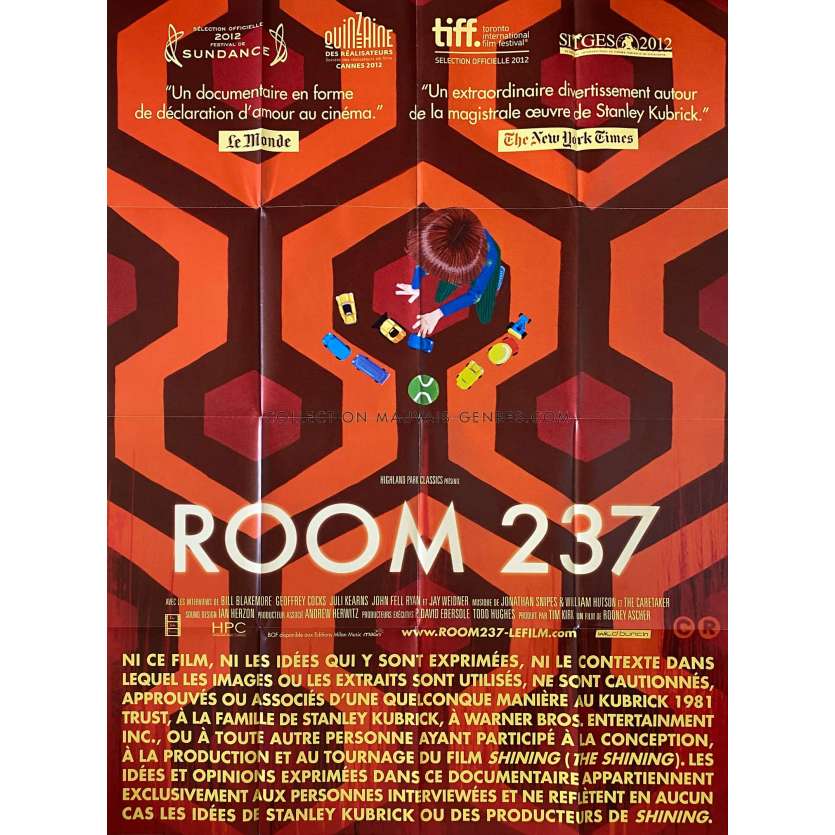 ROOM 237 Affiche de film- 120x160 cm. - 2012 - Bill Blakemore, Rodney Ascher