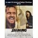 SHINING Affiche de film- 120x160 cm. - 1980 - Jack Nicholson, Stanley Kubrick