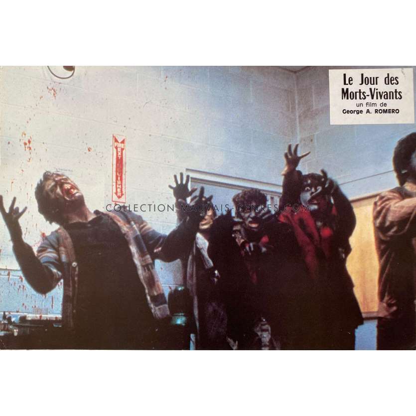 THE DAY OF THE DEAD Lobby Card N01 - 9x12 in. - 1985 - George A. Romero, Lori Cardille