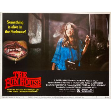 MASSACRES DANS LE TRAIN FANTOME Photo de film N01 - 28x36 cm. - 1981 - Elisabeth Berridge, Tobe Hooper