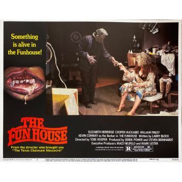 THE FUNHOUSE Lobby Card N05 - 11x14 in. - 1981 - Tobe Hooper, Elisabeth Berridge