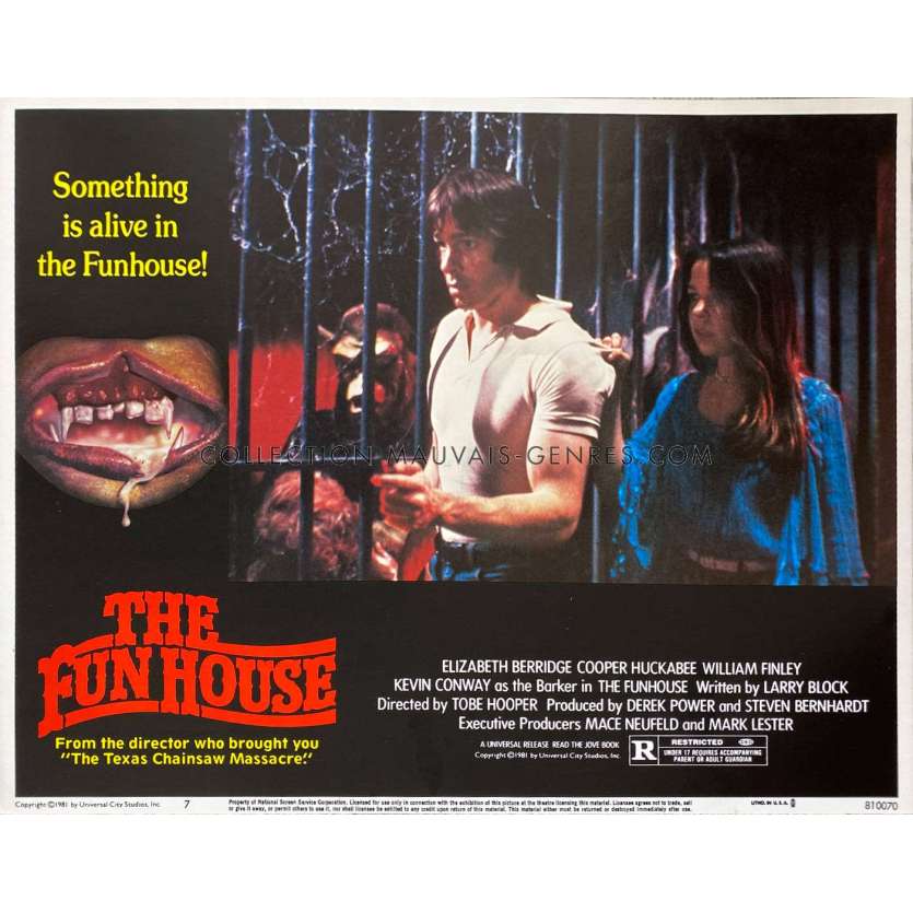 THE FUNHOUSE Lobby Card N07 - 11x14 in. - 1981 - Tobe Hooper, Elisabeth Berridge