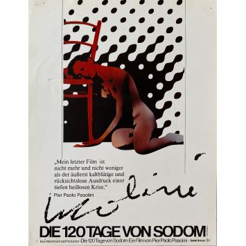 SALO OR THE 120 DAYS OF SODOM Lobby Card N03 - 9x12 in. - 1975 - Pier Paolo Pasolini, Paolo Bonacelli