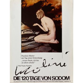 SALO OR THE 120 DAYS OF SODOM Lobby Card N04 - 9x12 in. - 1975 - Pier Paolo Pasolini, Paolo Bonacelli