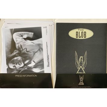 LE BLOB Presskit avec 8 photos - 21x30 cm. - 1988 - Kevin Dillon, Chuck Russel