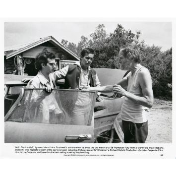 CHRISTINE Photo de presse N4 - 20x25 cm. - 1983 - Keith Gordon, John Carpenter