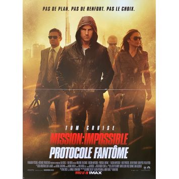 MISSION: IMPOSSIBLE - GHOST PROTOCOL Movie Poster- 15x21 in. - 2011 - Brad Bird, Tom Cruise