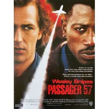 PASSENGER 57 Movie Poster- 15x21 in. - 1992 - Kevin Hooks, Wesley Snipes