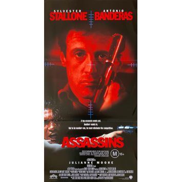 ASSASSINS Affiche de film- 33x78 cm. - 1995 - Sylvester Stallone, Richard Donner