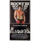 ROCKY III Movie Poster- 13x30 in. - 1982 - Sylvester Stallone, Mr. T