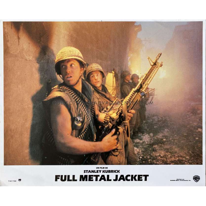 FULL METAL JACKET Lobby Card N03 - 9x12 in. - 1989 - Stanley Kubrick, Matthew Modine