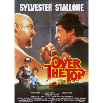 OVER THE TOP Movie Poster- 23x33 in. - 1987 - Menahem Golan, Sylvester Stallone