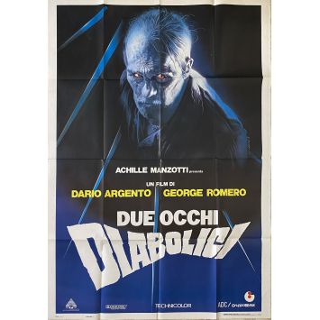 DEUX YEUX MALEFIQUES Affiche de film- 100x140 cm. - 1990 - Adrienne Barbeau, Dario Argento, George A. Romero