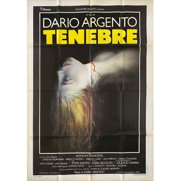 TENEBRAE Movie Poster- 39x55 in. - 1982 - Dario Argento, John Saxon