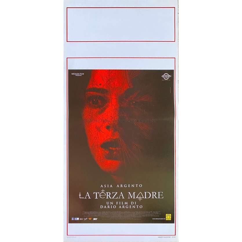 LA TROISIEME MERE Affiche de film- 33x71 cm. - 2007 - Asia Argento, Dario Argento