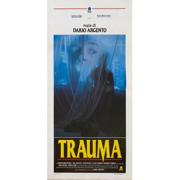 TRAUMA (1993) Affiche de film- 33x71 cm. - 1996 - Asia Argento, Dario Argento