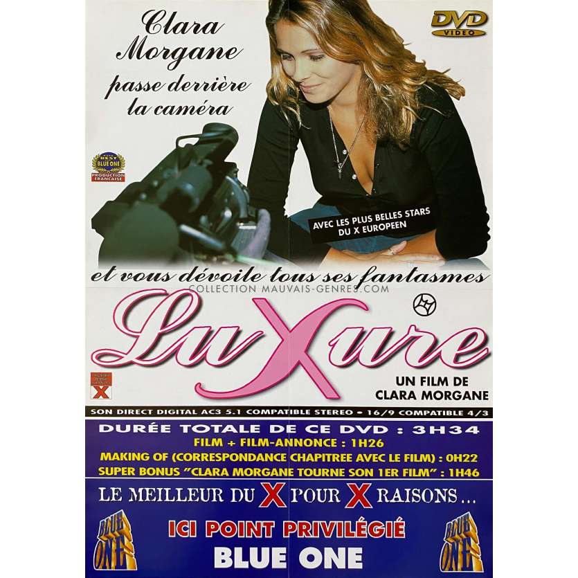 LUXURE Adult Video Poster- 15x21 in. - 2015 - Clara Morgane, Clara Morgane
