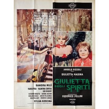JULIET OF THE SPIRITS Movie Poster- 39x55 in. - 1965 - Federico Fellini, Giulietta Masina