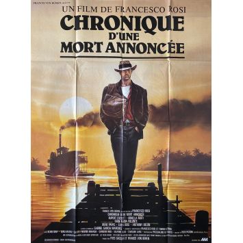 CHRONIQUE D'UNE MORT ANNONCEE Affiche de film- 120x160 cm. - 1987 - Rupert Everett, Francesco Rosi