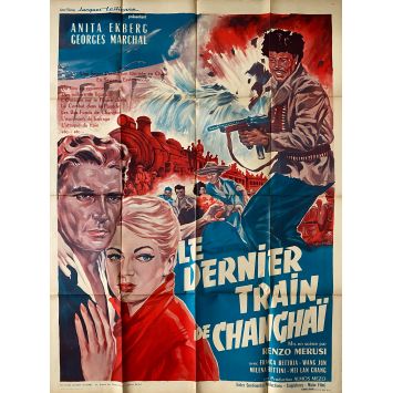 ONE MORE TRAIN TO ROB Movie Poster- 47x63 in. - 1960 - Renzo Merusi, Anita Ekberg