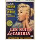 LES NUITS DE CABIRIA Affiche de film- 35x55 cm. - 1957 - Giulietta Masina, Federico Fellini