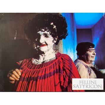 FELLINI SATYRICON Lobby Card N01 - 10x12 in. - 1969 - Federico Fellini, Martin Potter