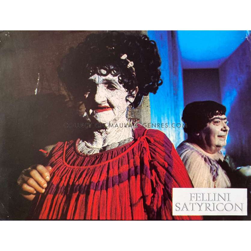 FELLINI SATYRICON Lobby Card N01 - 10x12 in. - 1969 - Federico Fellini, Martin Potter