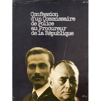 CONFESSION OF A POLICE CAPTAIN Herald/Trade Ad 4p - 9x12 in. - 1971 - Damiano Damiani, Franco Nero