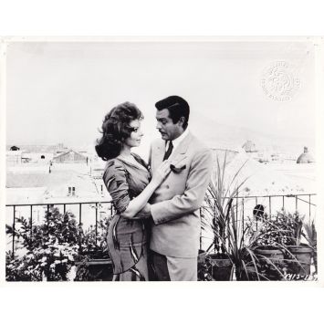 MARIAGE A L'ITALIENNE Photo de presse N04 - 20x25 cm. - 1964 - Sophia Loren, Marcello Mastroianni, Vittorio De Sica