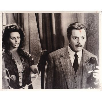 MARIAGE A L'ITALIENNE Photo de presse N07 - 20x25 cm. - 1964 - Sophia Loren, Marcello Mastroianni, Vittorio De Sica