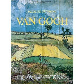 VAN GOGH Original Movie Poster- 47x63 in. - 1991 - Maurice Pialat, Jacques Dutronc