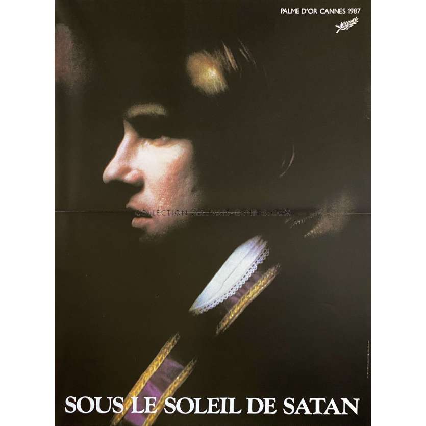 SOUS LE SOLEIL DE SATAN Affiche de film- 40x60 cm. - 1987 - Gérard Depardieu, Maurice Pialat