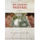 MA SAISON PREFEREE Affiche de film- 120x160 cm. - 1993 - Catherine Deneuve, André Téchiné