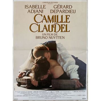 CAMILLE CLAUDEL Affiche de film- 40x54 cm. - 1988 - Isabelle Adjani, Gérard Depardieu, Bruno Nuytten