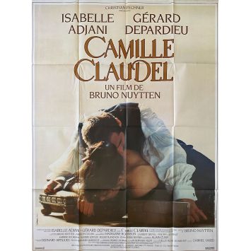 CAMILLE CLAUDEL Affiche de film- 120x160 cm. - 1988 - Isabelle Adjani, Gérard Depardieu, Bruno Nuytten