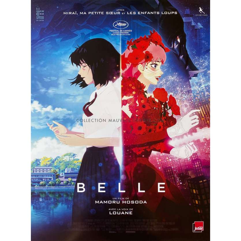 BELLE Affiche de film- 40x54 cm. - 2012 - Kaho Nakamura, Mamoru Hosoda