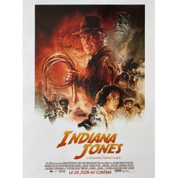 INDIAN JONES AND THE DIAL OF DESTINY Movie Poster- 15x21 in. - 2023 - James Mangold, Harrison Ford