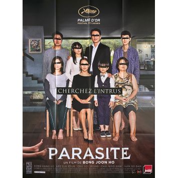 PARASITE Affiche de film Palme d'or - 120x160 cm. - 2019 - Kang-ho Song, Joon-ho Bong