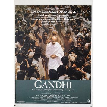 GANDHI Movie Poster- 15x21 in. - 1982 - Richard Attenborough, Ben Kingsley