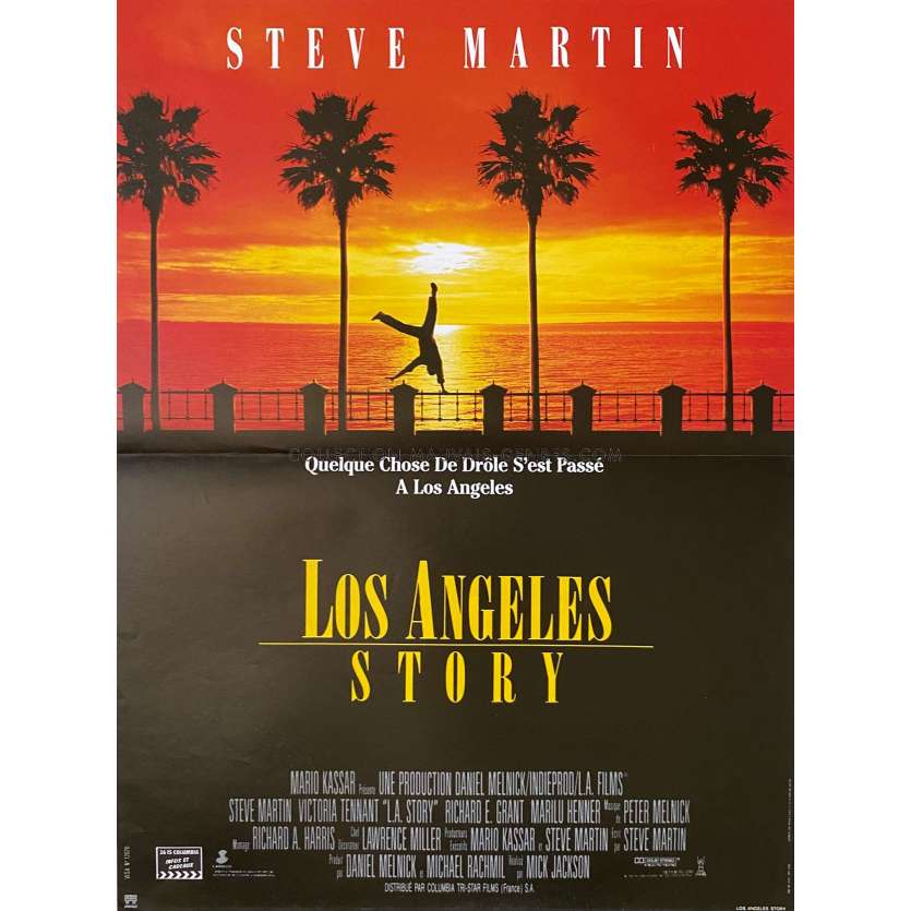 L.A. STORY Movie Poster- 15x21 in. - 1991 - Mick Jackson, Steve Martin